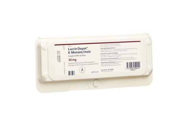 Lucrin Depot PDS subst sèche 30 mg ser pré