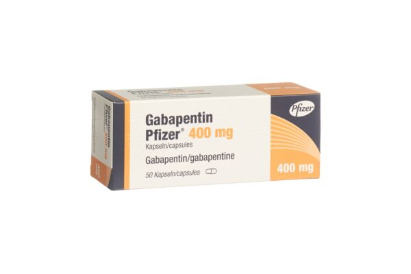 Gabapentin Pfizer Kaps 400 mg 50 Stk