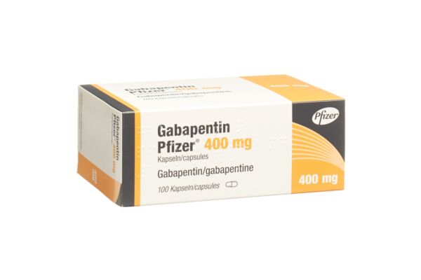 Gabapentin Pfizer caps 400 mg 100 pce