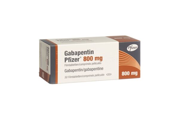 Gabapentin Pfizer cpr pell 800 mg 50 pce