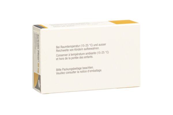 Sertralin Pfizer Filmtabl 50 mg 10 Stk