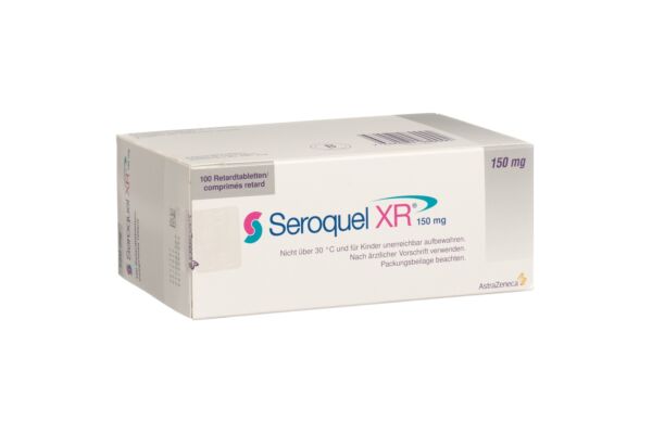 Seroquel XR cpr ret 150 mg 100 pce