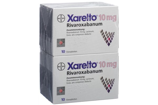 Xarelto Filmtabl 10 mg 10 x