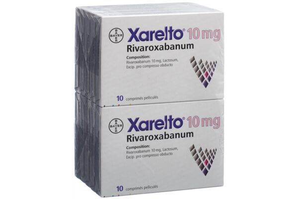 Xarelto Filmtabl 10 mg 10 x
