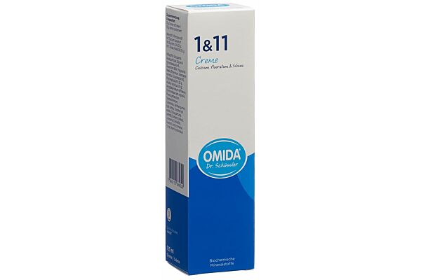 Omida Schüssler no1&11 calcium fluoratum & silicea crème tb 125 ml