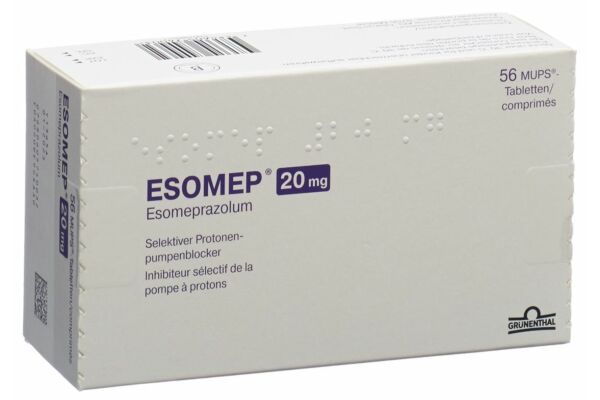 Esomep MUPS cpr 20 mg 56 pce
