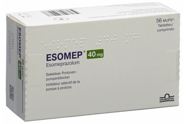 Esomep MUPS cpr 40 mg 56 pce