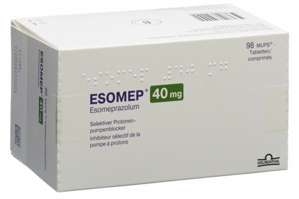 Esomep MUPS Tabl 40 mg 98 Stk