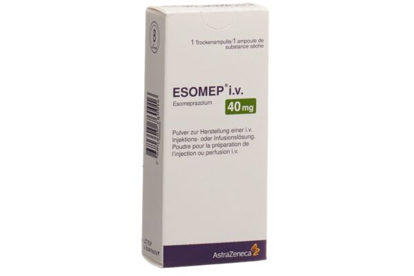 Esomep i.v. Trockensub 40 mg Amp