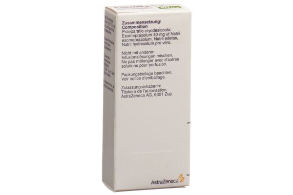 Esomep i.v. subst sèche 40 mg amp