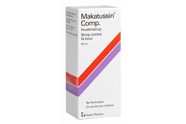Makatussin Comp. sirop contre la toux fl 80 ml
