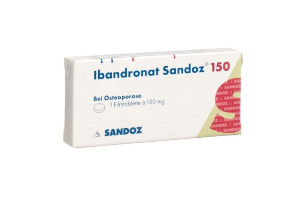Ibandronate Sandoz cpr pell 150 mg
