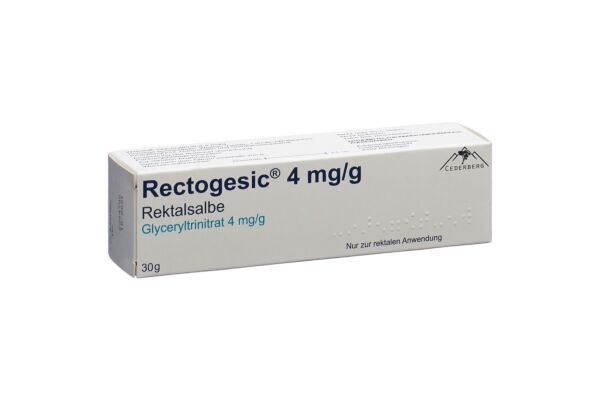 Rectogesic Salbe 4 mg/g Tb 30 g