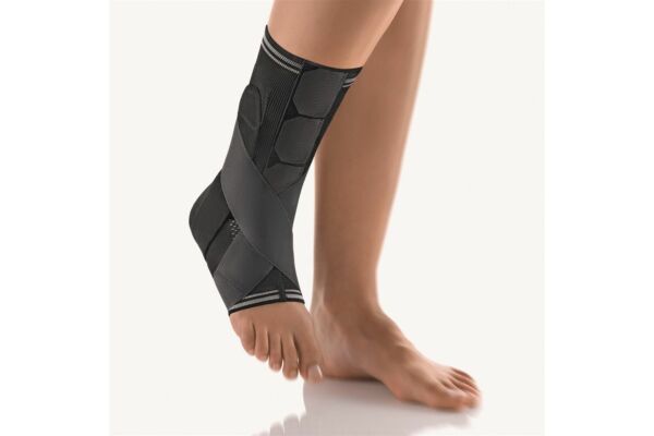Bort bandage soutien pour le pied dynamic S court droite noir