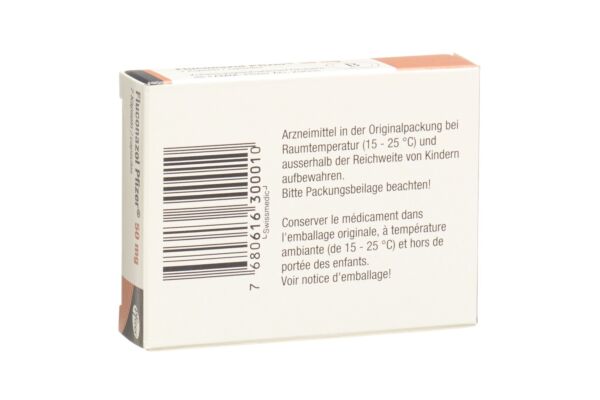 Fluconazol Pfizer caps 50 mg 7 pce