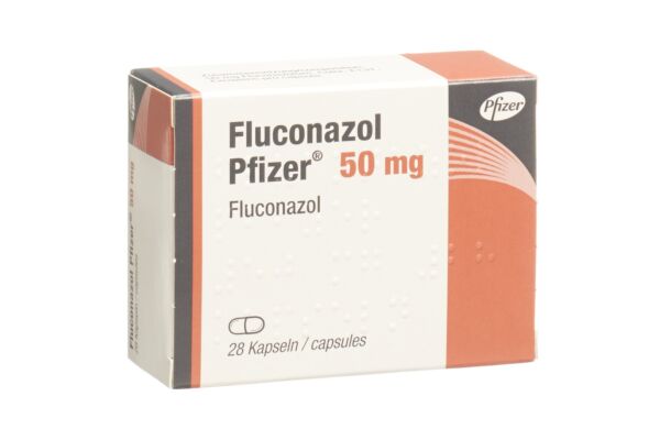 Fluconazol Pfizer caps 50 mg 28 pce