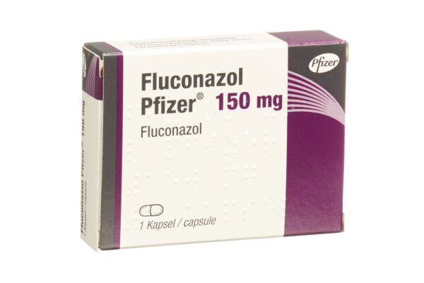Fluconazol Pfizer caps 150 mg