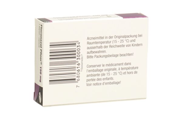 Fluconazol Pfizer caps 150 mg