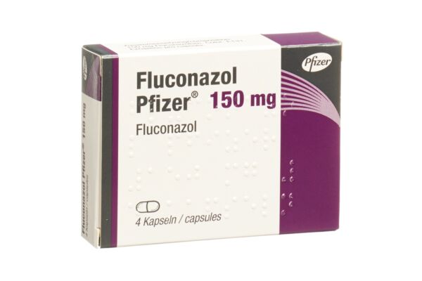 Fluconazol Pfizer caps 150 mg 4 pce