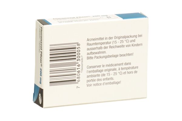Fluconazol Pfizer caps 200 mg 2 pce