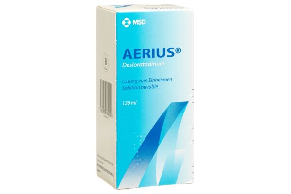 Aerius solution buvable 0.5 mg/ml fl 120 ml