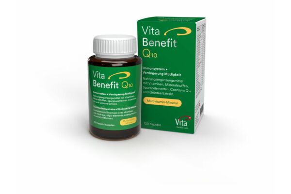 Vita Benefit Q10 Kaps Ds 120 Stk