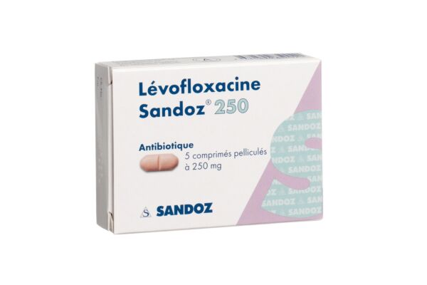 Levofloxacin Sandoz Filmtabl 250 mg 5 Stk