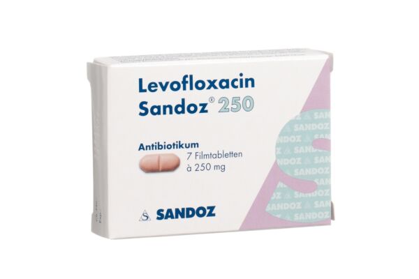 Levofloxacin Sandoz Filmtabl 250 mg 7 Stk