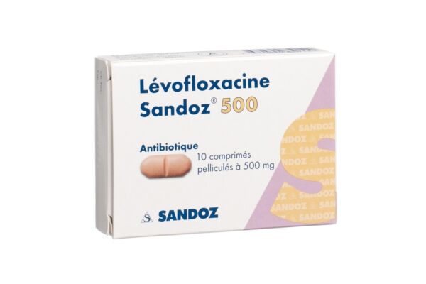 Levofloxacin Sandoz Filmtabl 500 mg 10 Stk