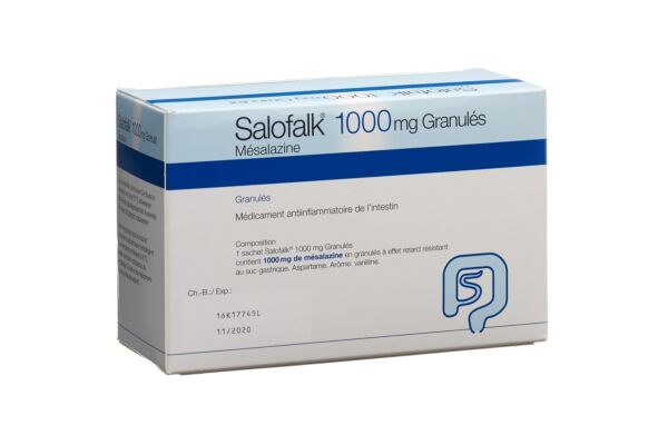 Salofalk gran 1000 mg sach 150 pce