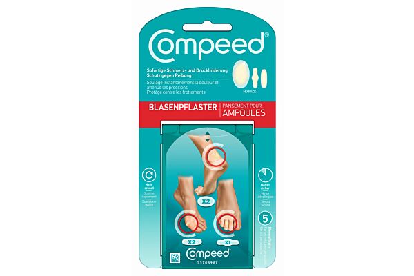 Compeed Blasenpflaster Mix 5 Stk