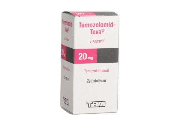 Temozolomid-Teva Kaps 20 mg Fl 5 Stk