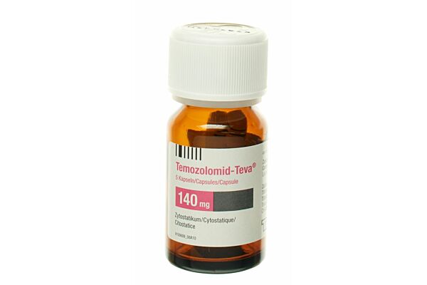 Temozolomid-Teva caps 140 mg fl 20 pce