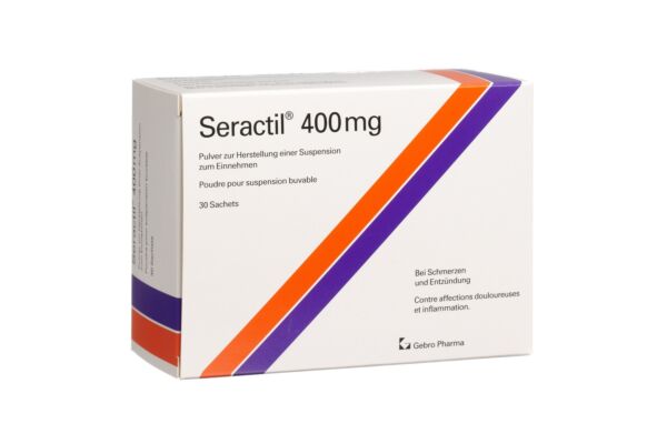 Seractil pdr 400 mg sach 30 pce