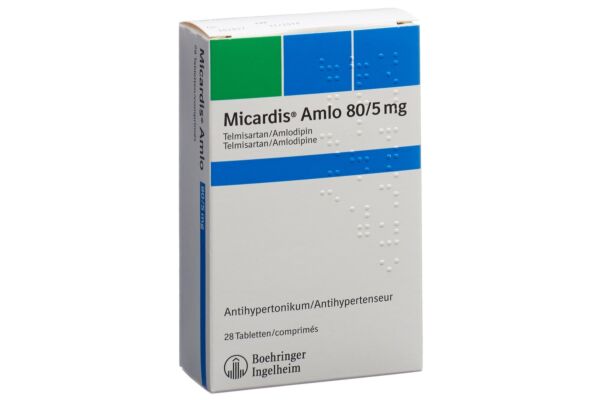 Micardis Amlo Tabl 80/5 mg 28 Stk