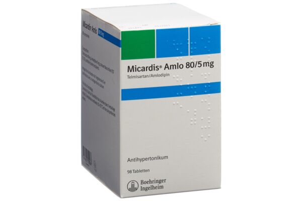 Micardis Amlo Tabl 80/5 mg 98 Stk