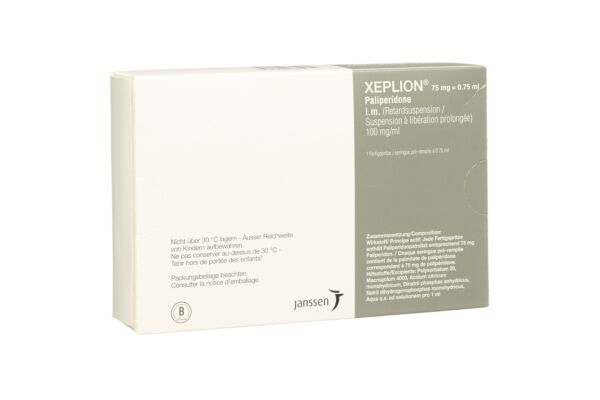 Xeplion Inj Susp 75 mg/0.75ml Fertspr 0.75 ml