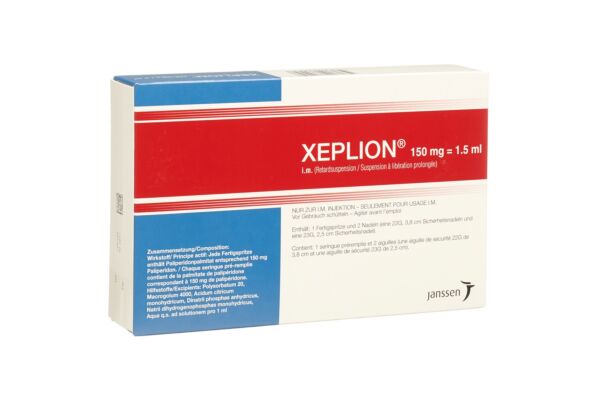 Xeplion Inj Susp 150 mg/1.5ml Fertspr 1.5 ml