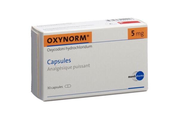 Oxynorm caps 5 mg 30 pce