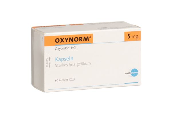 Oxynorm caps 5 mg 60 pce