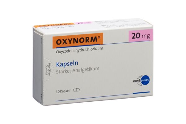 Oxynorm caps 20 mg 30 pce