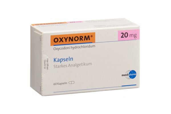 Oxynorm Kaps 20 mg 60 Stk
