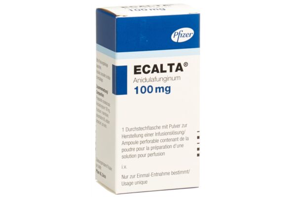 Ecalta subst sèche 100 mg flac
