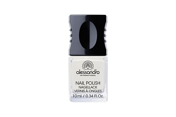 Alessandro International vernis à ongles sans emballage 01 White Honeymoon 10 ml
