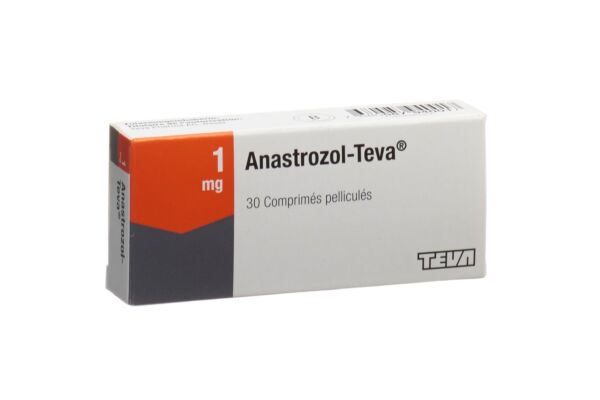 Anastrozol-Teva Filmtabl 1 mg 30 Stk