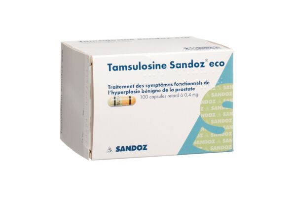 Tamsulosin Sandoz eco Ret Kaps 0.4 mg 100 Stk