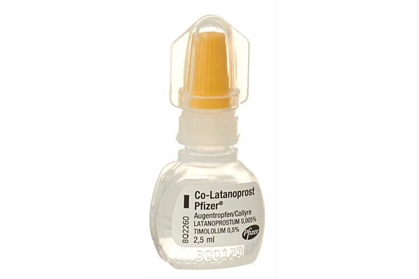 Co-Latanoprost Pfizer Gtt Opht 3 Fl 2.5 ml