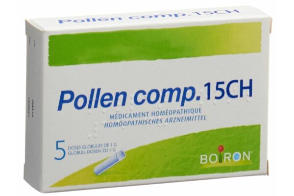 Boiron Pollen comp. Glob CH 15 5 x 1 Dos