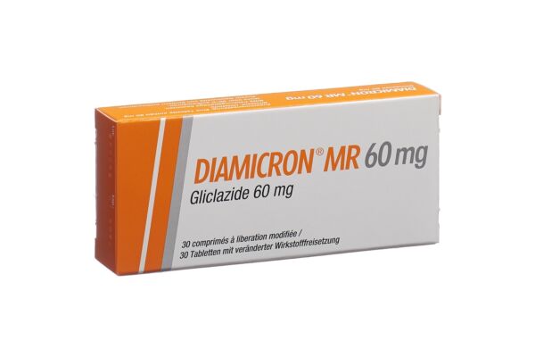 Diamicron MR cpr 60 mg 30 pce