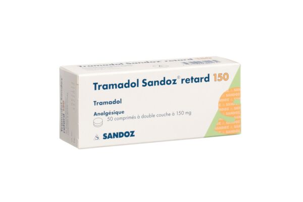 Tramadol Sandoz Ret Tabl 150 mg 50 Stk